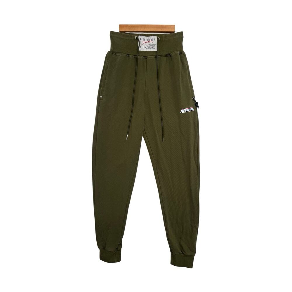 Adam Selman Sport Joggers Womens X Small Green Sweatpants Athletic Lounge Gym
